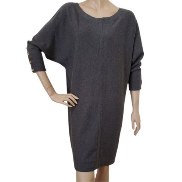 Juicy Couture grey dolman sweater dress size XS - Picture 1 of 9